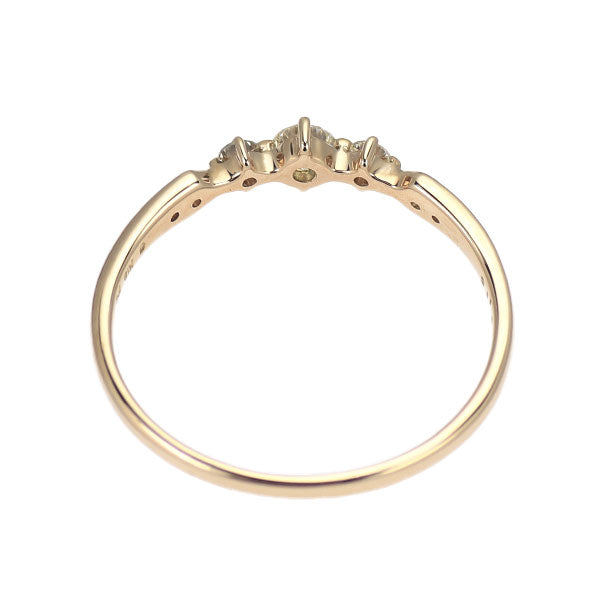 K18PG ダイヤモンド リング 0.15ct