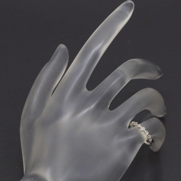 K18WG ダイヤモンド リング 0.09ct ピンキー