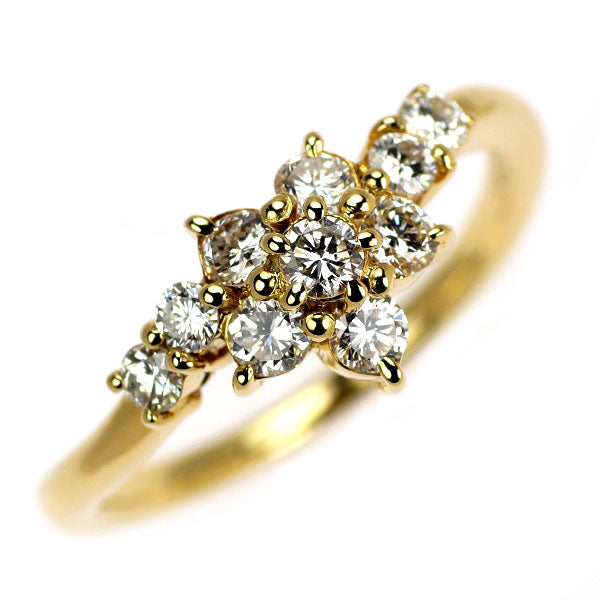 K18YG ダイヤモンド リング 0.50ct