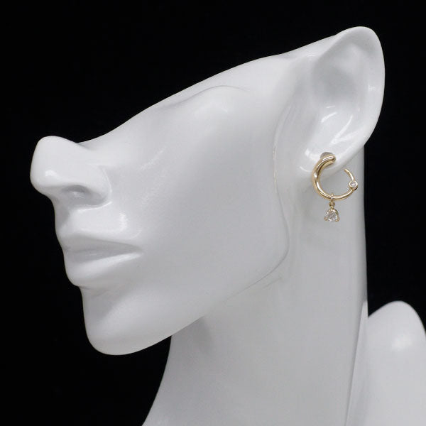 K18YG ダイヤモンド ピアス 0.68ct