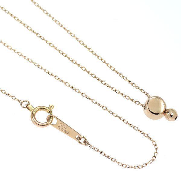 フォーエバーマーク K18PG ダイヤモンド ペンダントネックレス 0.101ct