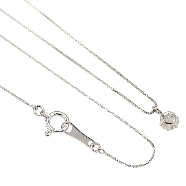 K18WG ダイヤモンド ペンダントネックレス 0.23ct