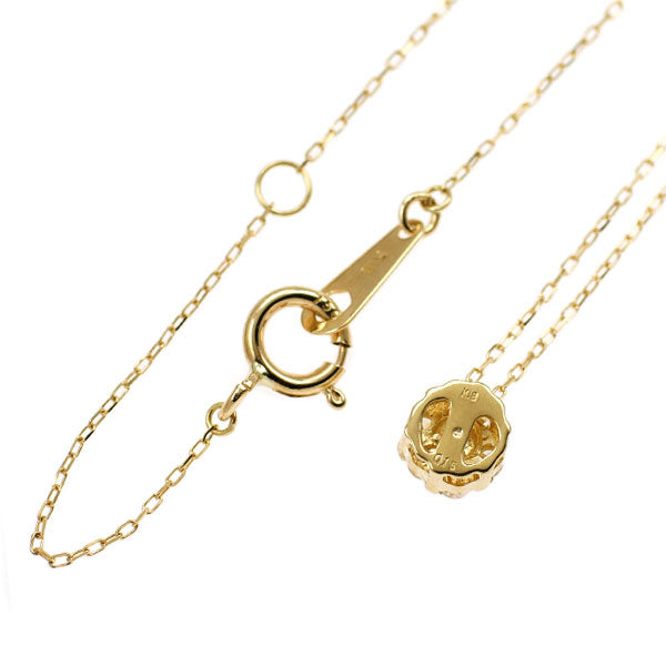 K18YG ダイヤモンド ペンダントネックレス 0.15ct