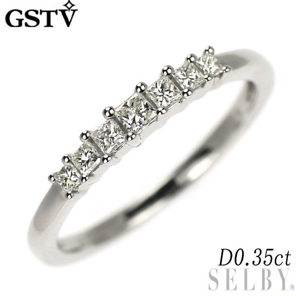 GSTV Pt950 ダイヤモンド リング 0.35ct