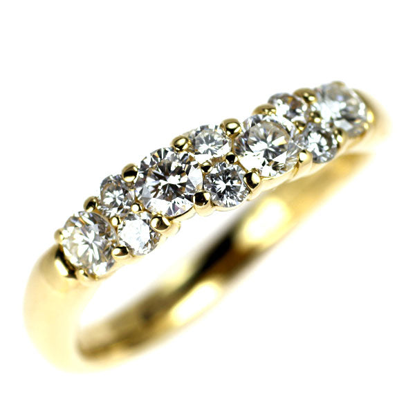 セイコー K18YG ダイヤモンド リング 0.70ct