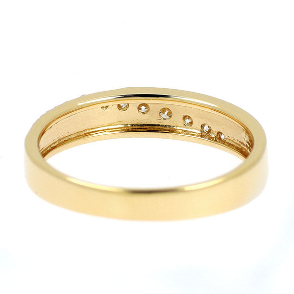 K18YG ダイヤモンド リング 0.13ct