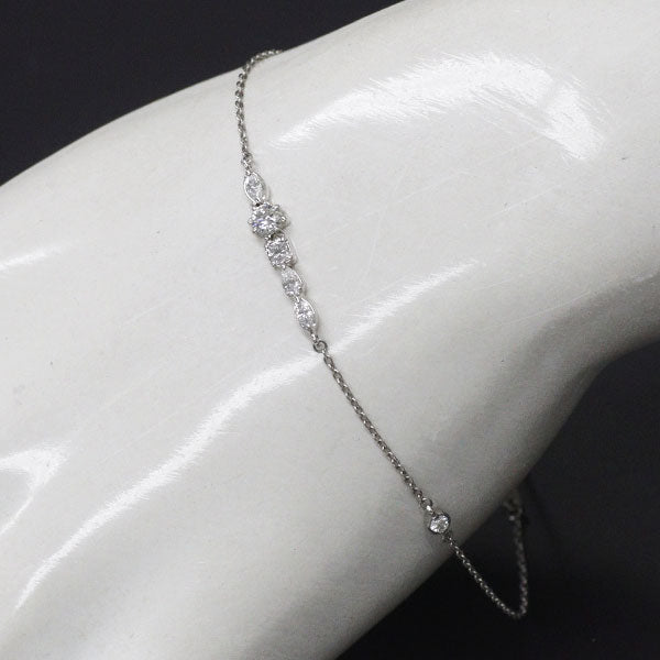 GINZA TANAKA Pt950 ダイヤモンド ブレスレット 0.28ct