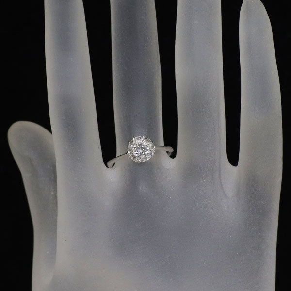 K18WG ダイヤモンド リング 0.52ct