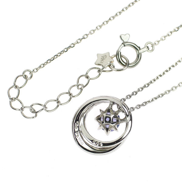 スタージュエリー Pt950 タンザナイト ダイヤモンド ペンダントネックレス D0.03ct ONE UNIVERSE