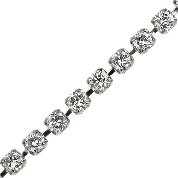 Pt850 ダイヤモンド ブレスレット 3.00ct テニス