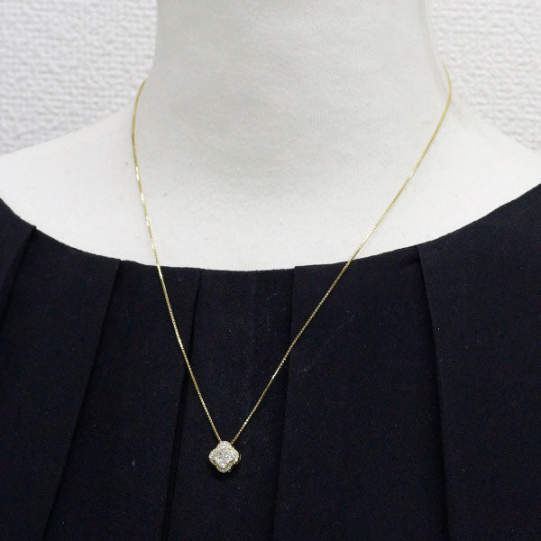 K18YG ダイヤモンド ペンダントネックレス 0.54ct