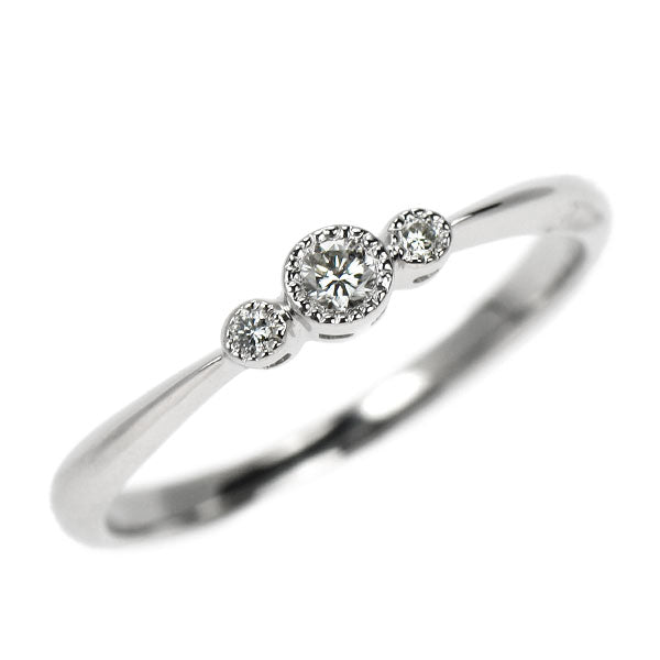 Pt900 ダイヤモンド リング 0.09ct