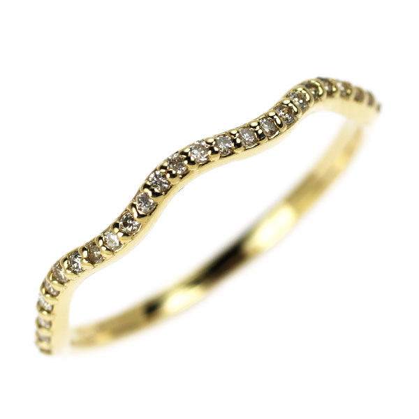 K18YG ダイヤモンド リング 0.10ct