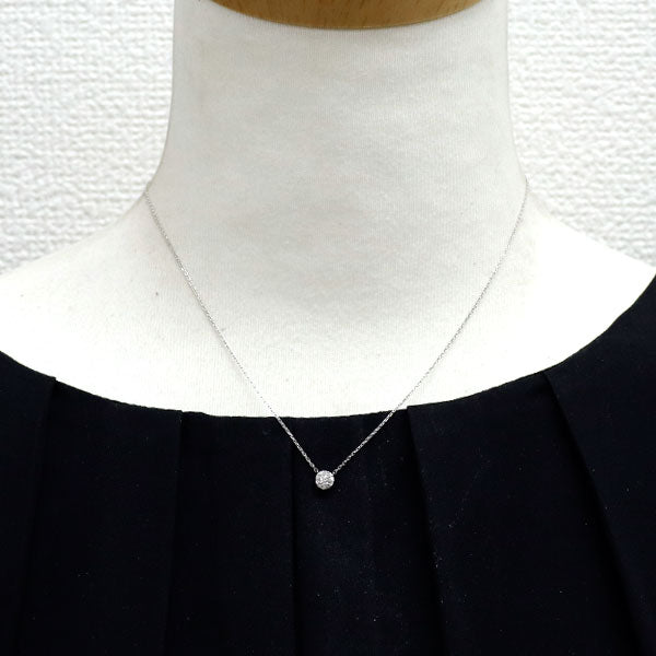 ヴァンドーム青山 Pt950/ Pt850 ダイヤモンド ペンダントネックレス 0.12ct