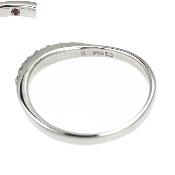 ヴァンドーム青山 Pt950 ダイヤモンド リング 0.11ct