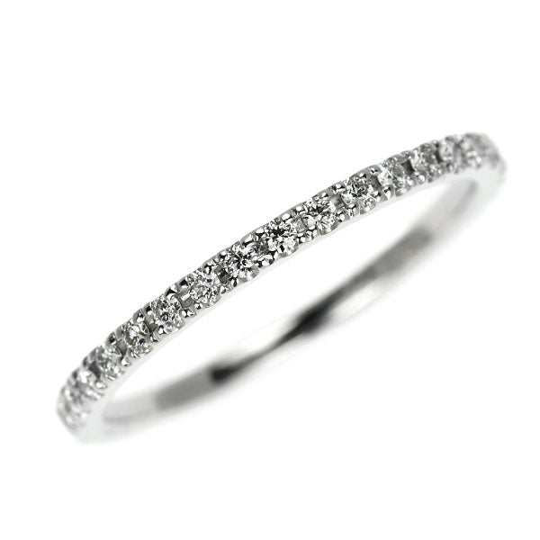 Pt900 ダイヤモンド リング 0.14ct  ハーフエタニティ