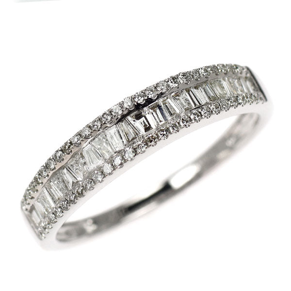 K18WG ダイヤモンド リング 0.40ct