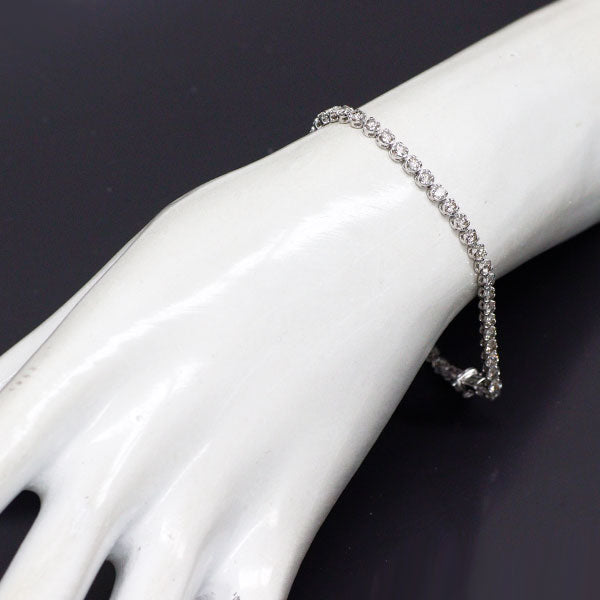 Pt900 ダイヤモンド ブレスレット 3.00ct テニス