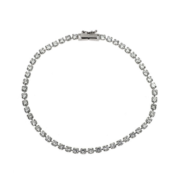 Pt850 ダイヤモンド ブレスレット 3.00ct テニス