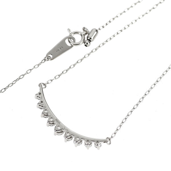 K18WG ダイヤモンド ペンダントネックレス 0.53ct