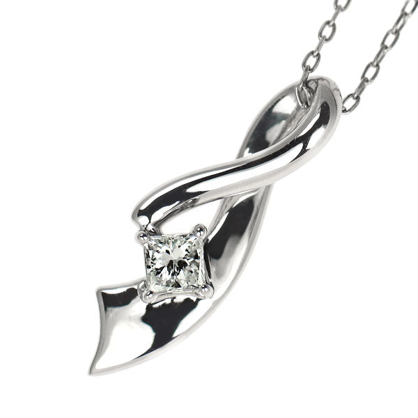 GSTV Pt950 ダイヤモンド ペンダントネックレス 0.18ct