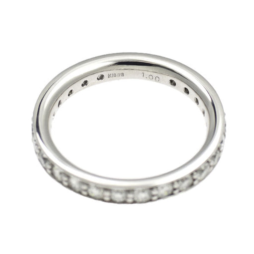 K18WG ダイヤモンド リング 1.00ct フルエタニティ — セルビー 