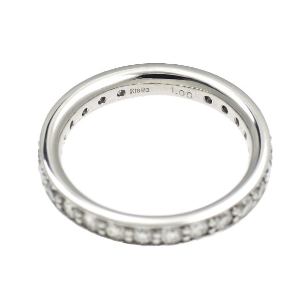 K18WG ダイヤモンド リング 1.00ct フルエタニティ — セルビー