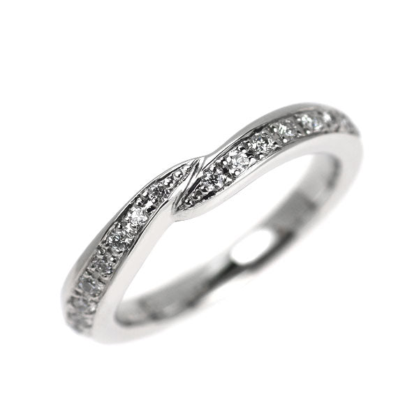 エクセルコ Pt900 ダイヤモンド リング 0.105ct ピンキー