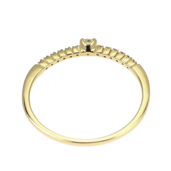 K18YG ダイヤモンド リング 0.10ct