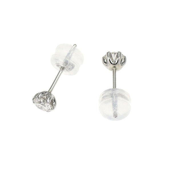 新品 Pt900 ダイヤモンド ピアス 0.421ct L（FB）/K（FB）SI2/I1 VG/G