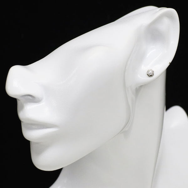 新品 Pt900 ダイヤモンド ピアス 0.887ct G/I SI2 Fair/Poor