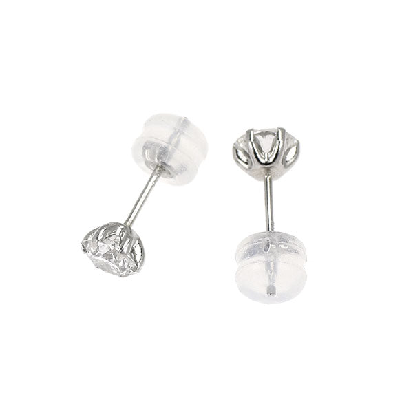新品 Pt900 ダイヤモンド ピアス 0.716ct G/H I1 VG