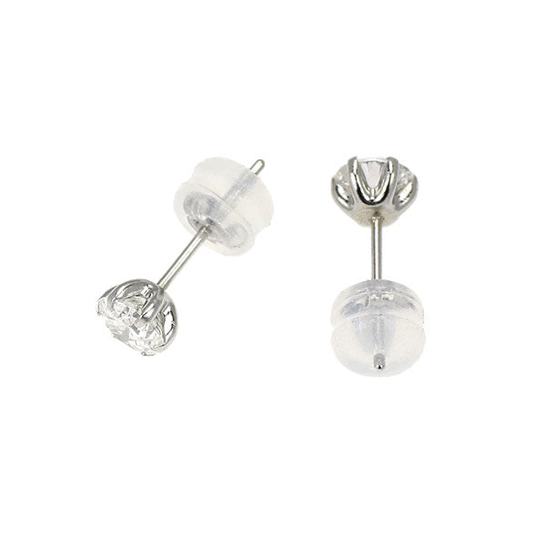 新品 Pt900 ダイヤモンド ピアス 0.734ct H/J I2 G
