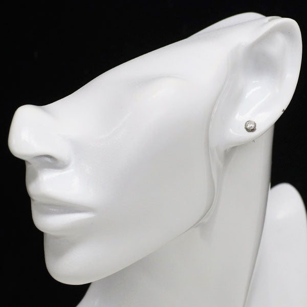 新品 Pt900 ダイヤモンド ピアス 0.413ct G/H I1 Fair/Poor