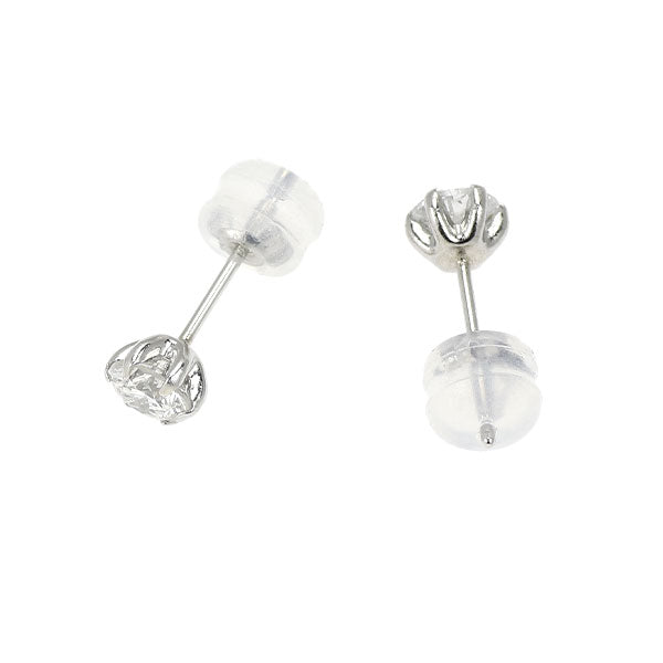 新品 Pt900 ダイヤモンド ピアス 0.621ct F/G I1 Fair