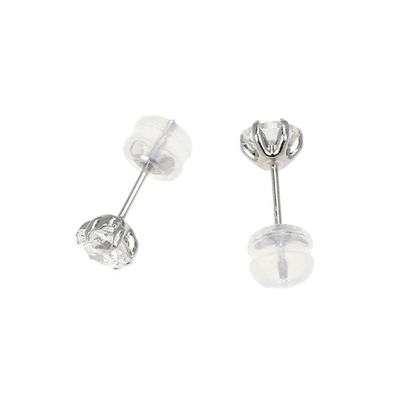 新品 Pt900 ダイヤモンド ピアス 1.017ct G/H I1 Fair/Poor