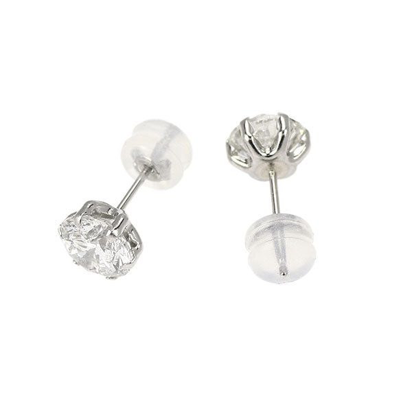 新品 Pt900 ダイヤモンド ピアス 2.081ct I/J I1 G