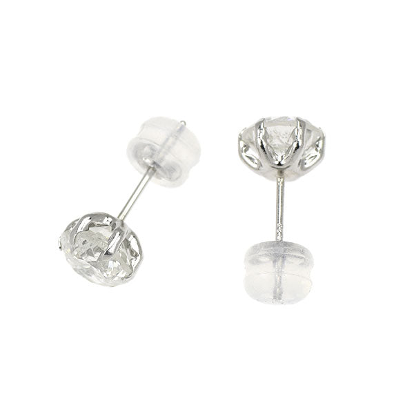 新品 Pt900 ダイヤモンド ピアス 2.267ct I/J I2 Fair/Poor