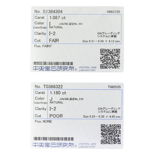 新品 Pt900 ダイヤモンド ピアス 2.267ct I/J I2 Fair/Poor