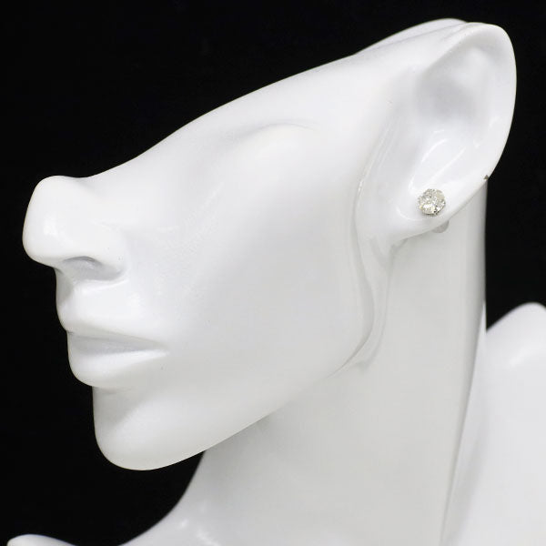 新品 Pt900 ダイヤモンド ピアス 2.095ct H/J I1-2 G/Poor