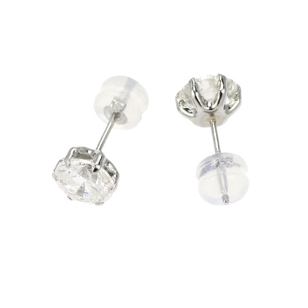 新品 Pt900 片側LDH ダイヤモンド ピアス 2.075ct I/J I2 G/Fair
