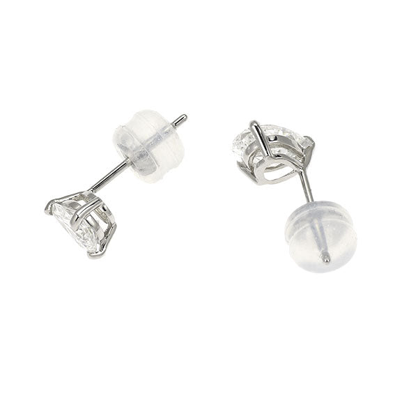 新品 Pt900 ペアシェイプ ダイヤモンド ピアス 0.788ct G SI2