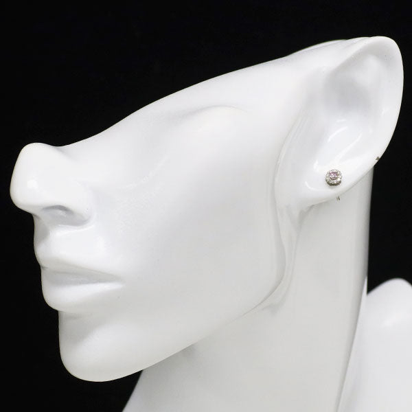 新品 希少 Pt900 天然ピンク ダイヤモンド ピアス 0.151ct FIPP I1 D0