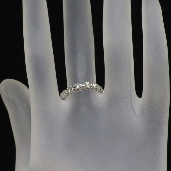 K18WG ダイヤモンド チェーンリング 0.40ct