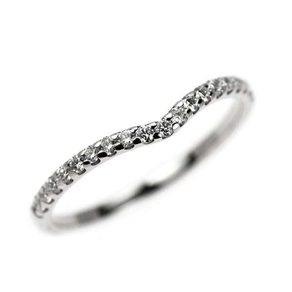 スタージュエリー Pt950 ダイヤモンド リング 0.12ct