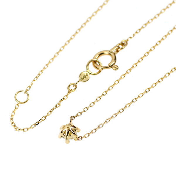 アーカーブラン　一粒ダイヤネックレス　k18ネックレス アーカーブラン K18YG ダイヤモンド ペンダントネックレス 0.13ct