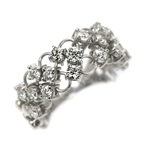 K18WG ダイヤモンド リング 1.00ct