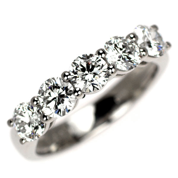 新品 Pt900 全石GIA最高級グレード付 ダイヤモンド リング 1.57ct D IF 3EX 究極のエタニティ【エスコレ】一文字