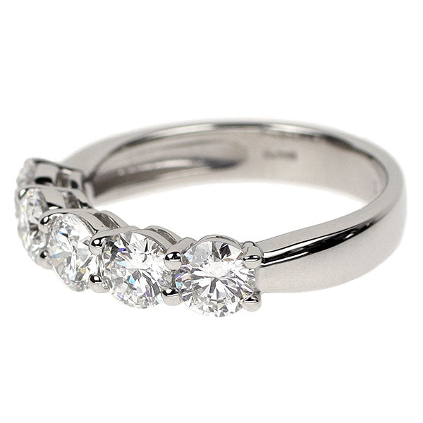 新品 Pt900 全石GIA最高級グレード付 ダイヤモンド リング 1.57ct D IF 3EX 究極のエタニティ【エスコレ】一文字