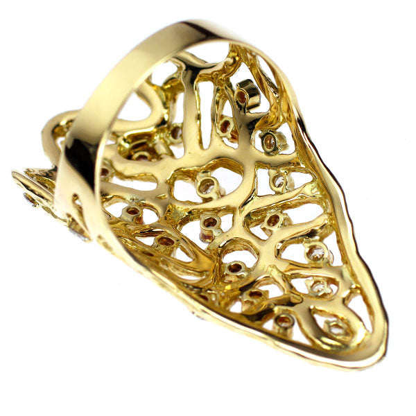 K18YG ダイヤモンド リング 0.59ct